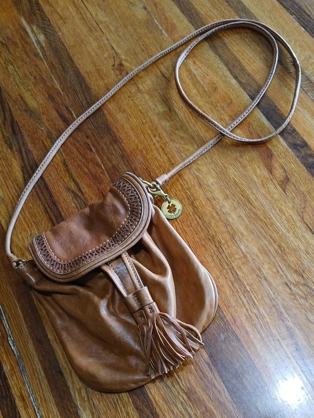 Lucky Brand Vegan Leather Crossbody Purse
